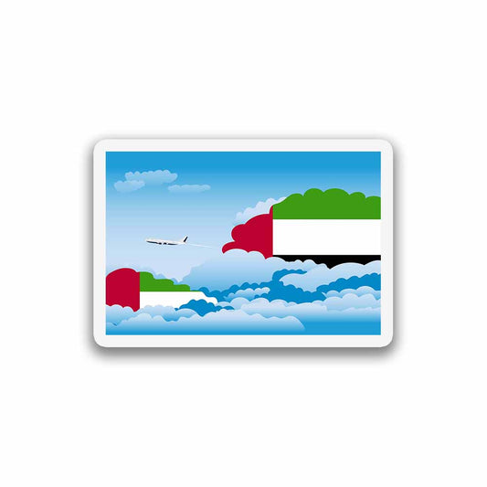 United Arab Emirates Day Clouds Magnets
