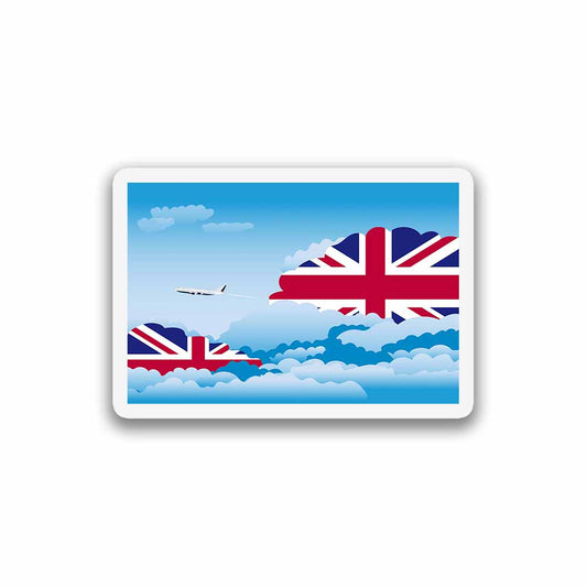 United KIngdom Day Clouds Magnets