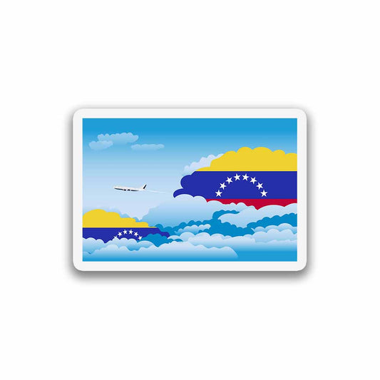 Venezuela Day Clouds Magnets