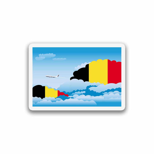Belgium Day Clouds Magnets
