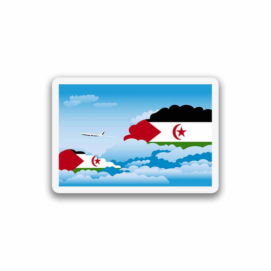 Western Sahara Day Clouds Magnets
