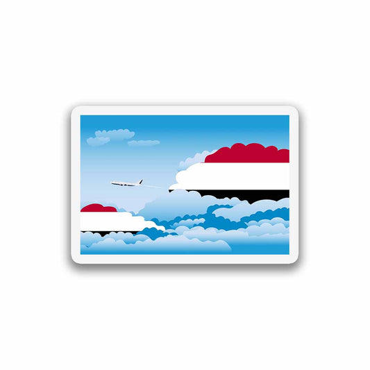Yemen Day Clouds Magnets