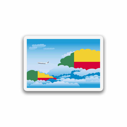 Benin Day Clouds Magnets