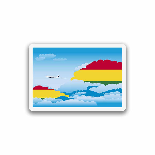 Bolivia Day Clouds Magnets