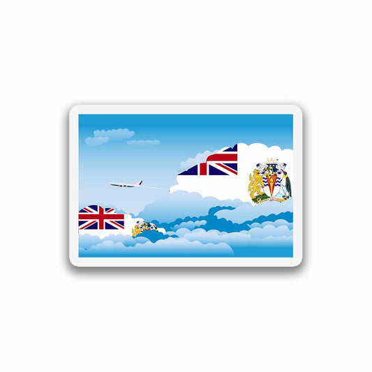 British Antarctic Territory Day Clouds Magnets
