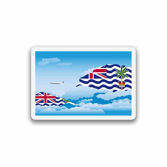 British Indian Ocean Territory Day Clouds Magnets