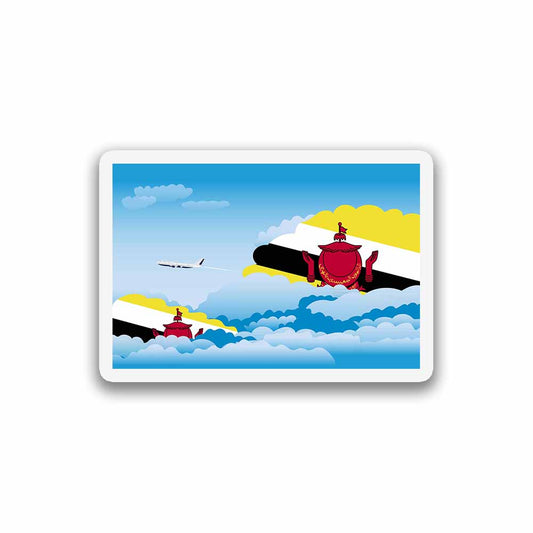 Brunei Day Clouds Magnets