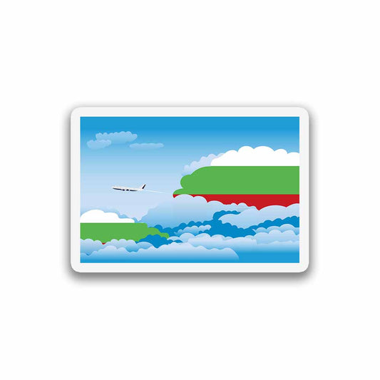 Bulgaria Day Clouds Magnets