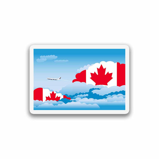 Canada Day Clouds Magnets