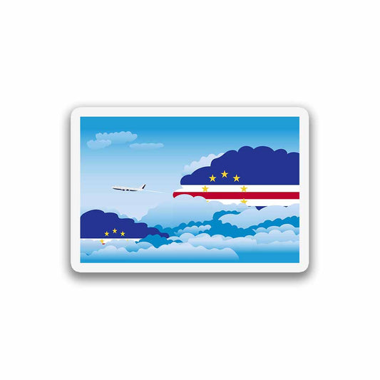 Cape Verde Day Clouds Magnets