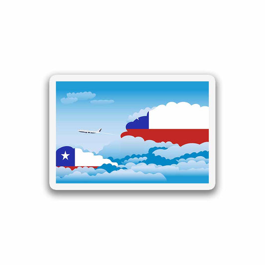 Chile Day Clouds Magnets