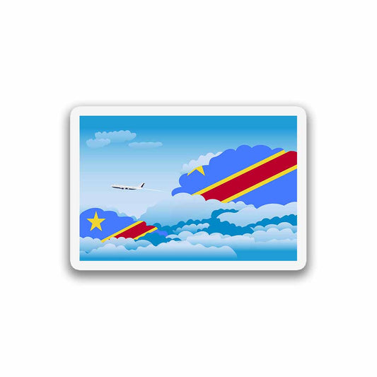 Congo, Democratic Republic of the Day Clouds Magnets
