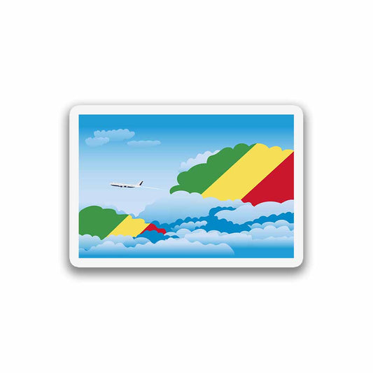 Congo, Republic of the Day Clouds Magnets