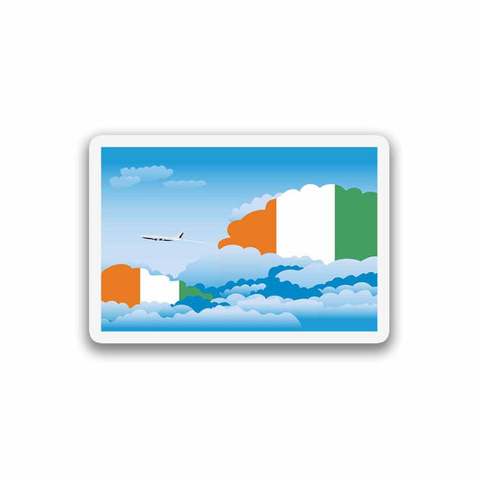 Cote DIvoire Day Clouds Magnets
