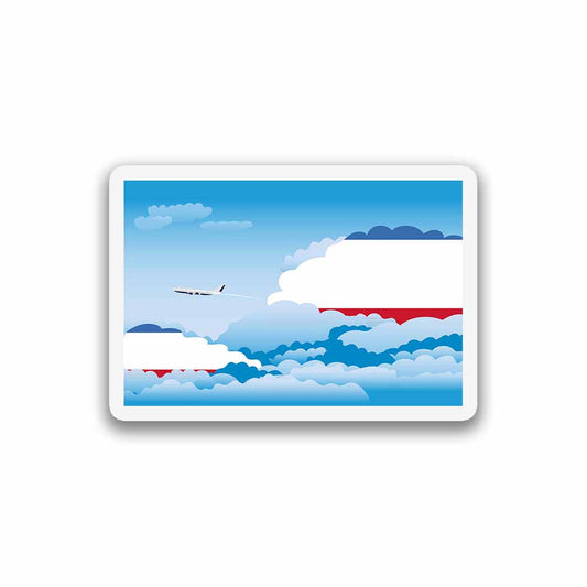 Crimea Day Clouds Magnets