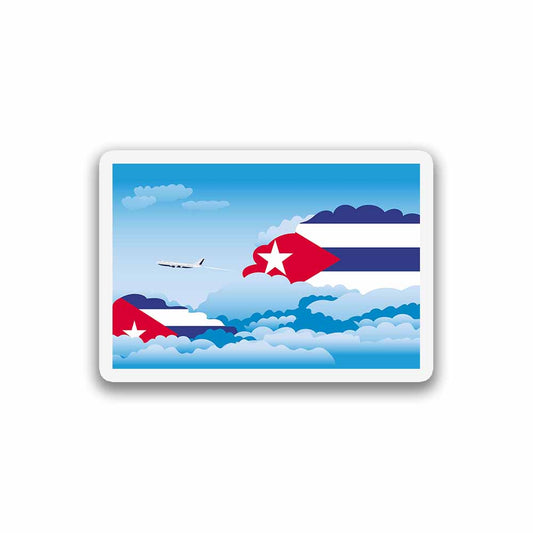 Cuba Day Clouds Magnets