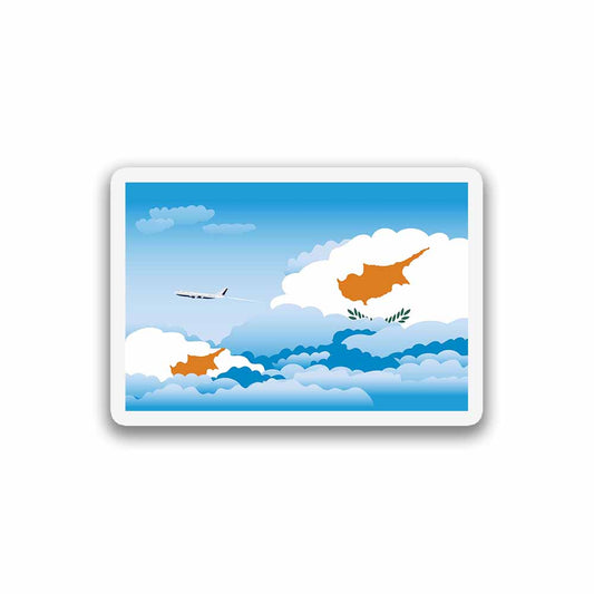 Cyprus Day Clouds Magnets