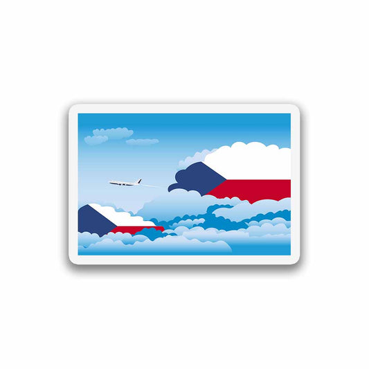 Czech Republic Day Clouds Magnets