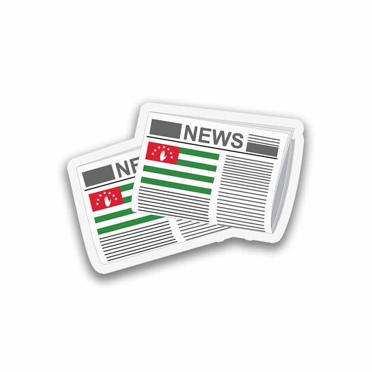 Abkhazia Newspapers Magnets