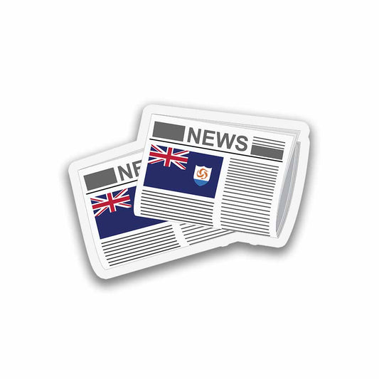 Anguilla Newspapers Magnets