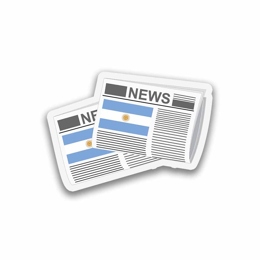 Argentina Newspapers Magnets