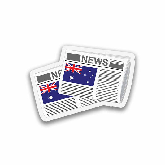Australia Newspapers Magnets
