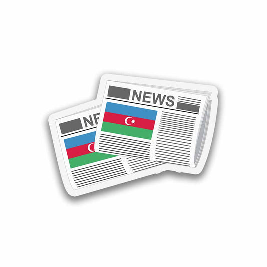 Azerbaijan Newspapers Magnets