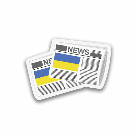 Ukraine Newspapers Magnets