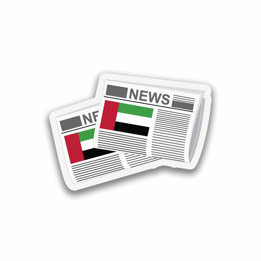 United Arab Emirates Newspapers Magnets