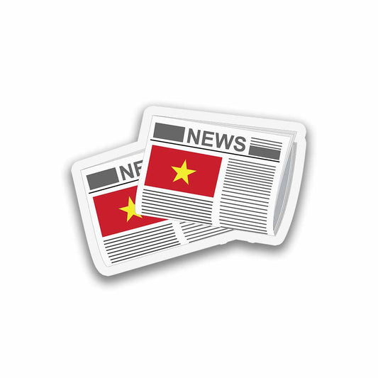Vietnam Newspapers Magnets