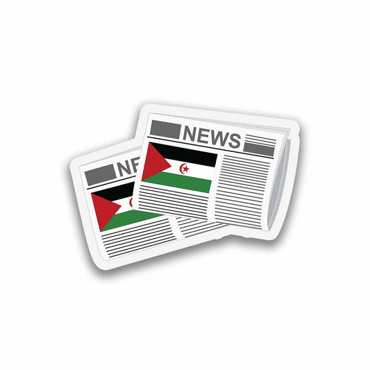 Western Sahara Newspapers Magnets