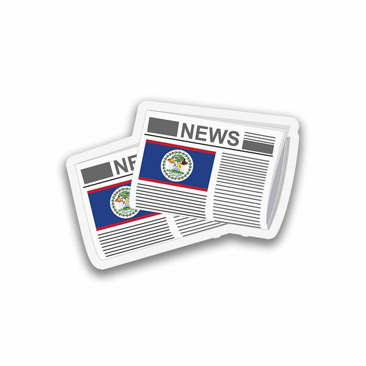 Belize Newspapers Magnets