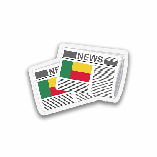 Benin Newspapers Magnets