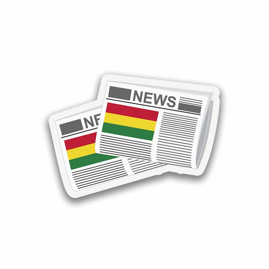 Bolivia Newspapers Magnets