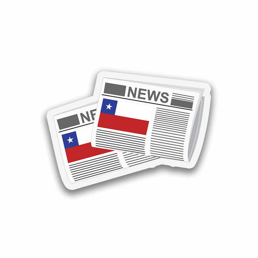 Chile Newspapers Magnets