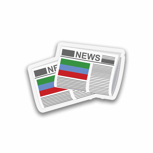 Dagestan Newspapers Magnets