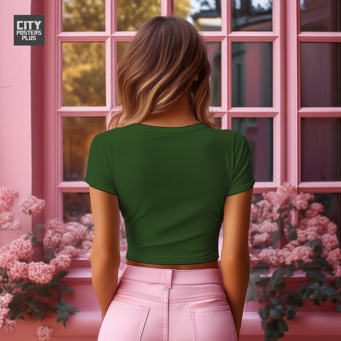 City Posters Plus 2049 Vintage Birth Year Women Crop Top