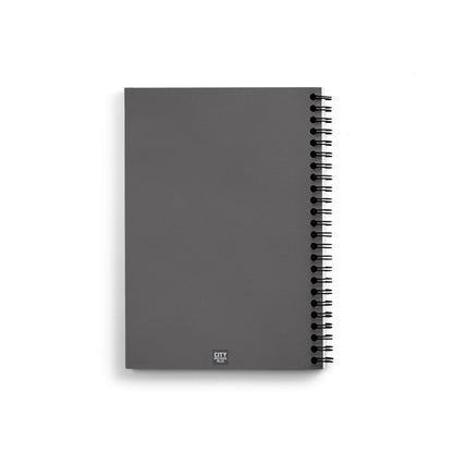 2084 Year Notebook (Charcoal Grey, A5 Size, 100 Pages, Ruled)