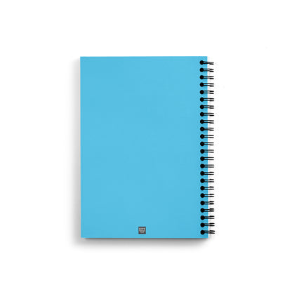 2084 Year Notebook (Sky Blue, A5 Size, 100 Pages, Ruled)