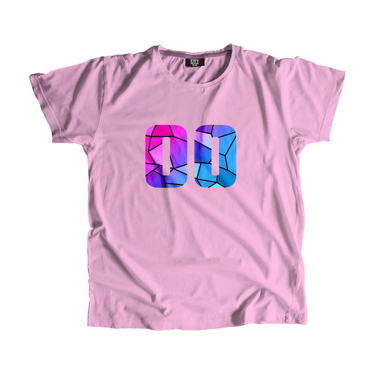 00 Number Kids T-Shirt (Light Pink)