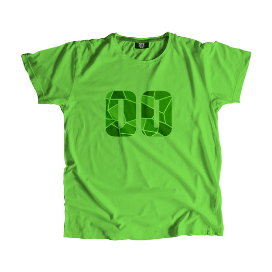 00 Number Kids T-Shirt (Liril Green)