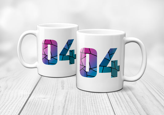 04 Number Mug (White)
