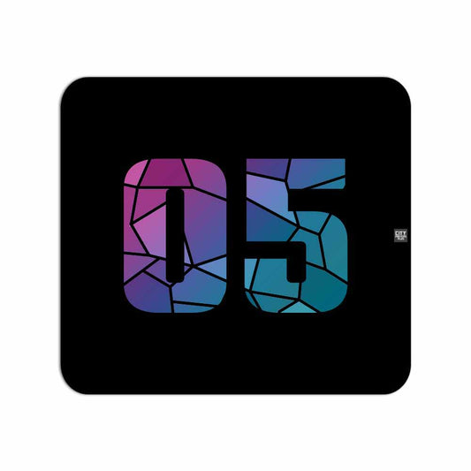 05 Number Mouse pad
