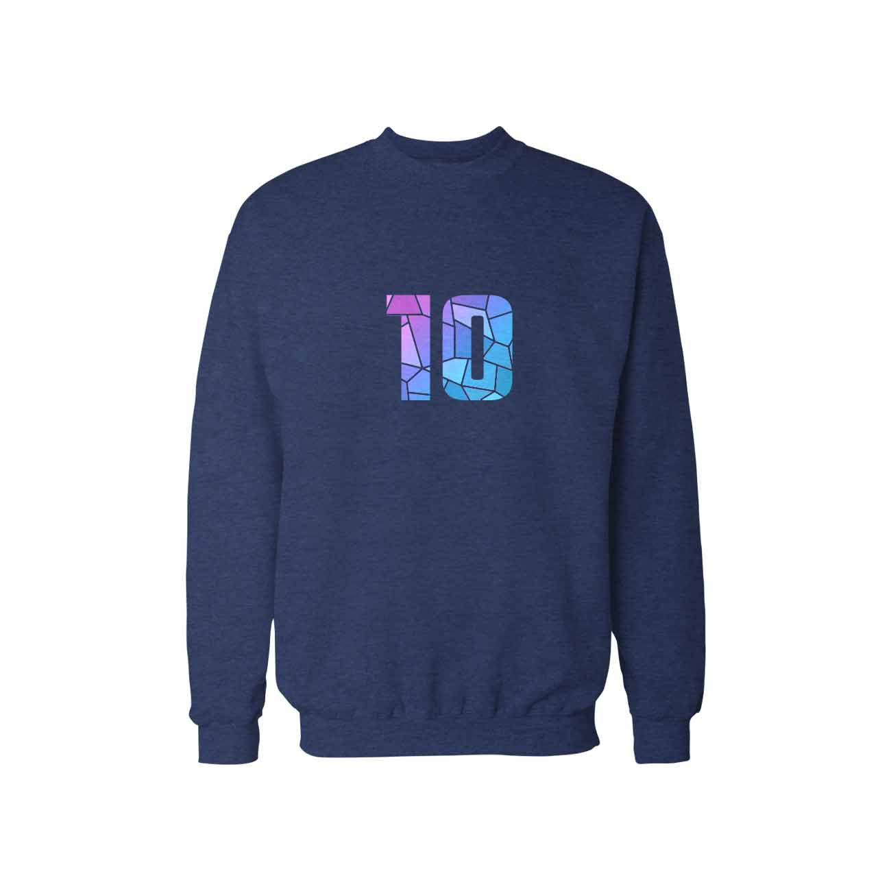 10 Number Unisex  Sweatshirt