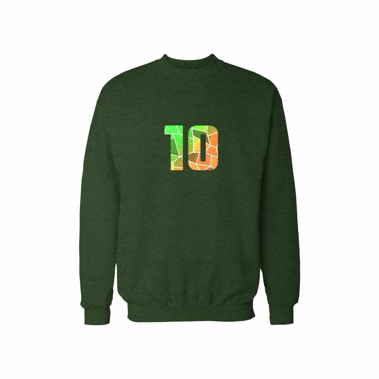 10 Number Unisex  Sweatshirt