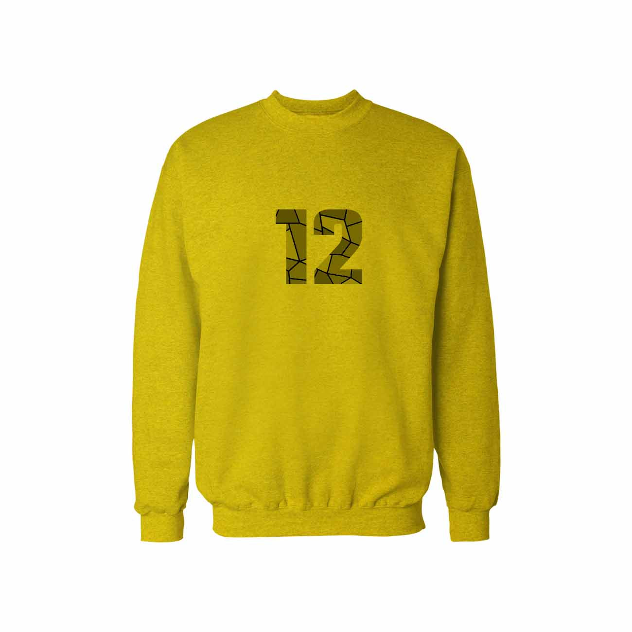 12 Number Unisex  Sweatshirt