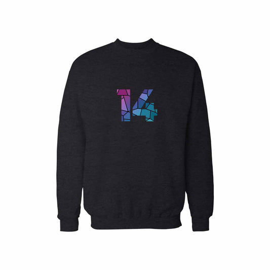 14 Number Unisex  Sweatshirt