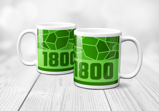 1800 Year Mug (11oz, Liril Green)