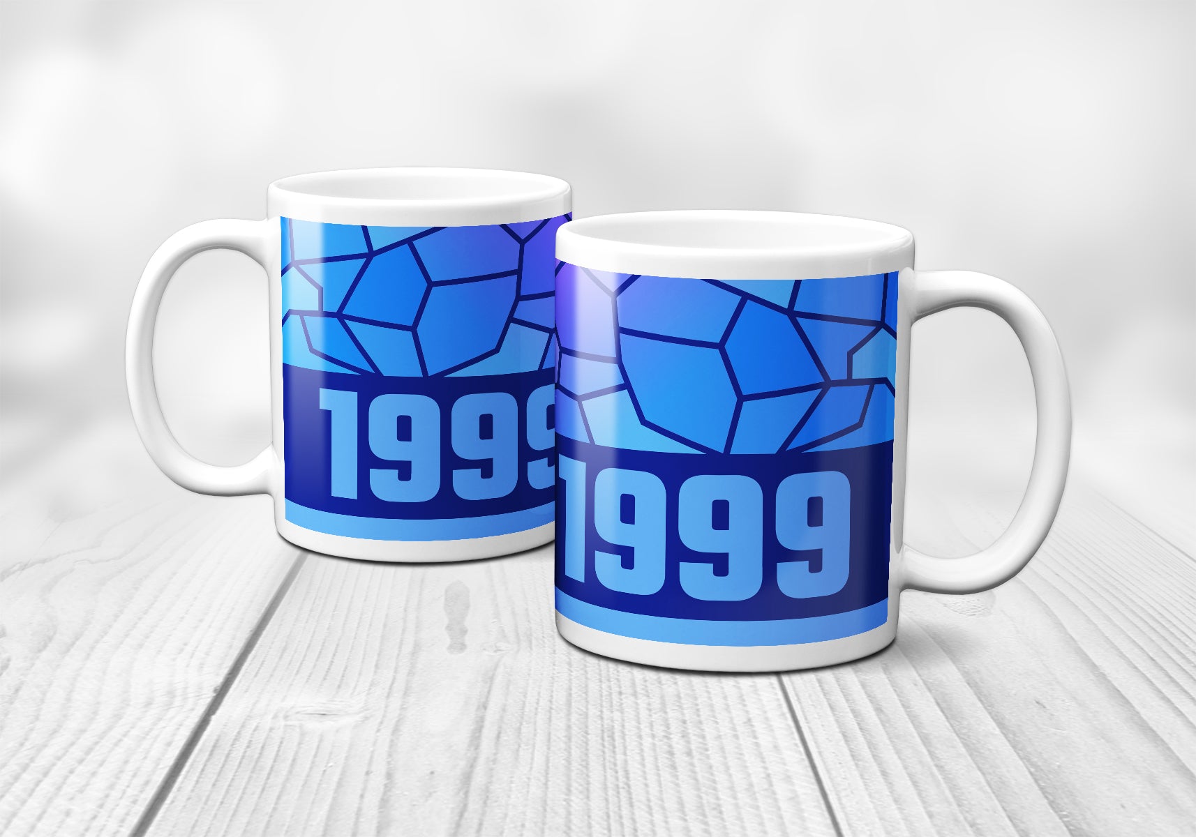 1999 Year Mug (11oz, Royal Blue)