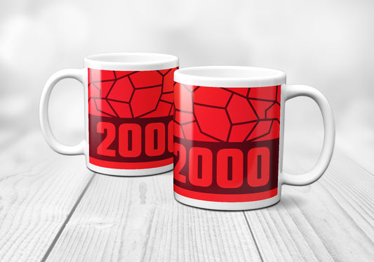 2000 Year Mug (11oz, Maroon)